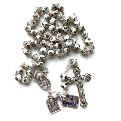 St. Padre Pio Rosary Blessed By Pope with Relic - St. Father Pio | Catholically