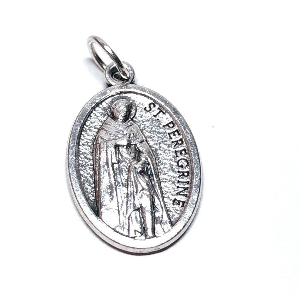 St. Peregrine Laziosi Medal -Pendant -Blessed By Pope -Patron Cancer Patients | Catholically
