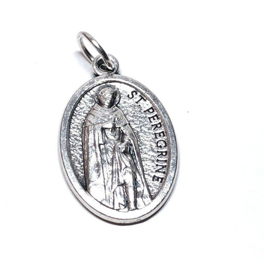 St. Peregrine Laziosi Medal -Pendant -Blessed By Pope -Patron Cancer Patients | Catholically