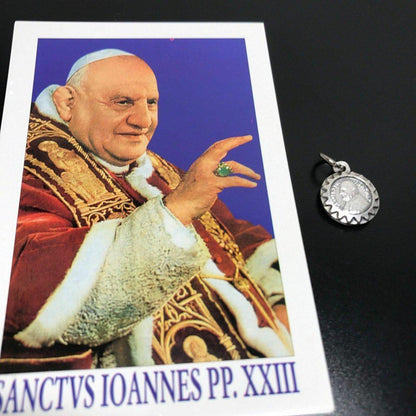 St. Pope John XXIII - 2nd Class Relic - Medal Pendant Charm | Catholically