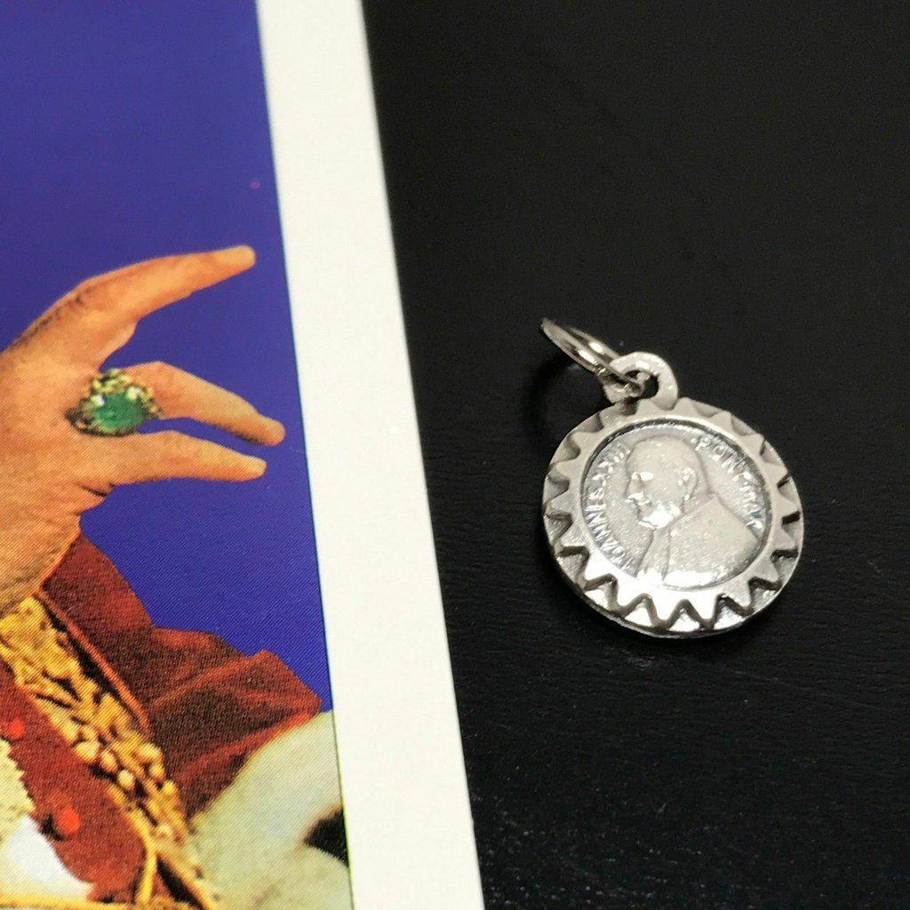 St. Pope John XXIII - 2nd Class Relic - Medal Pendant Charm | Catholically