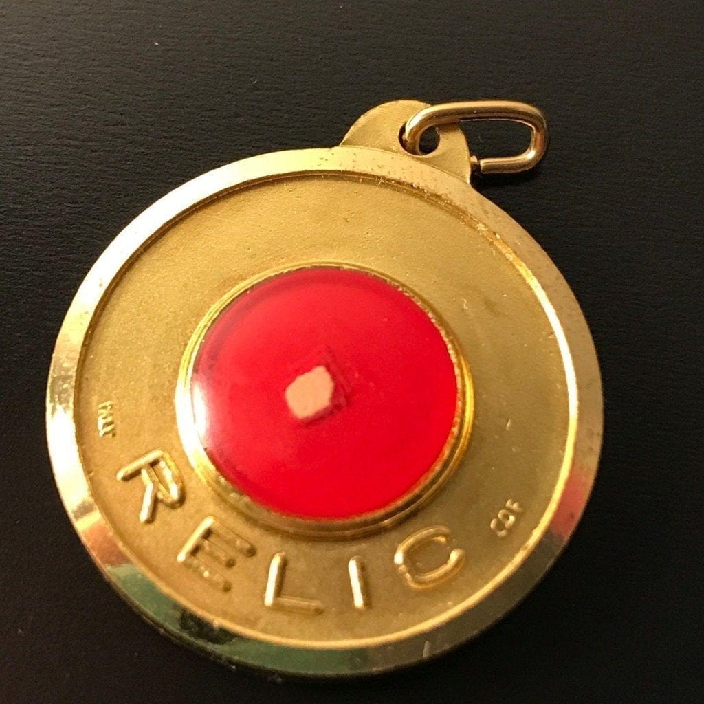 St. Pope John XXIII -2nd Class Relic Vestment Old Medal Pendant Charm | Catholically
