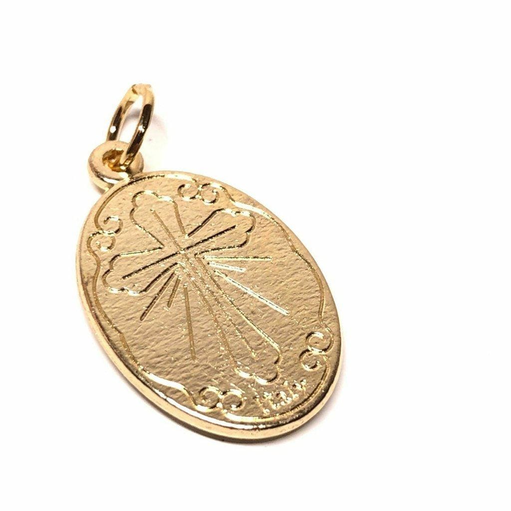 St. Rita Da Cascia Brass Religious Medal Pendant  Lost & Impossible Causes | Catholically