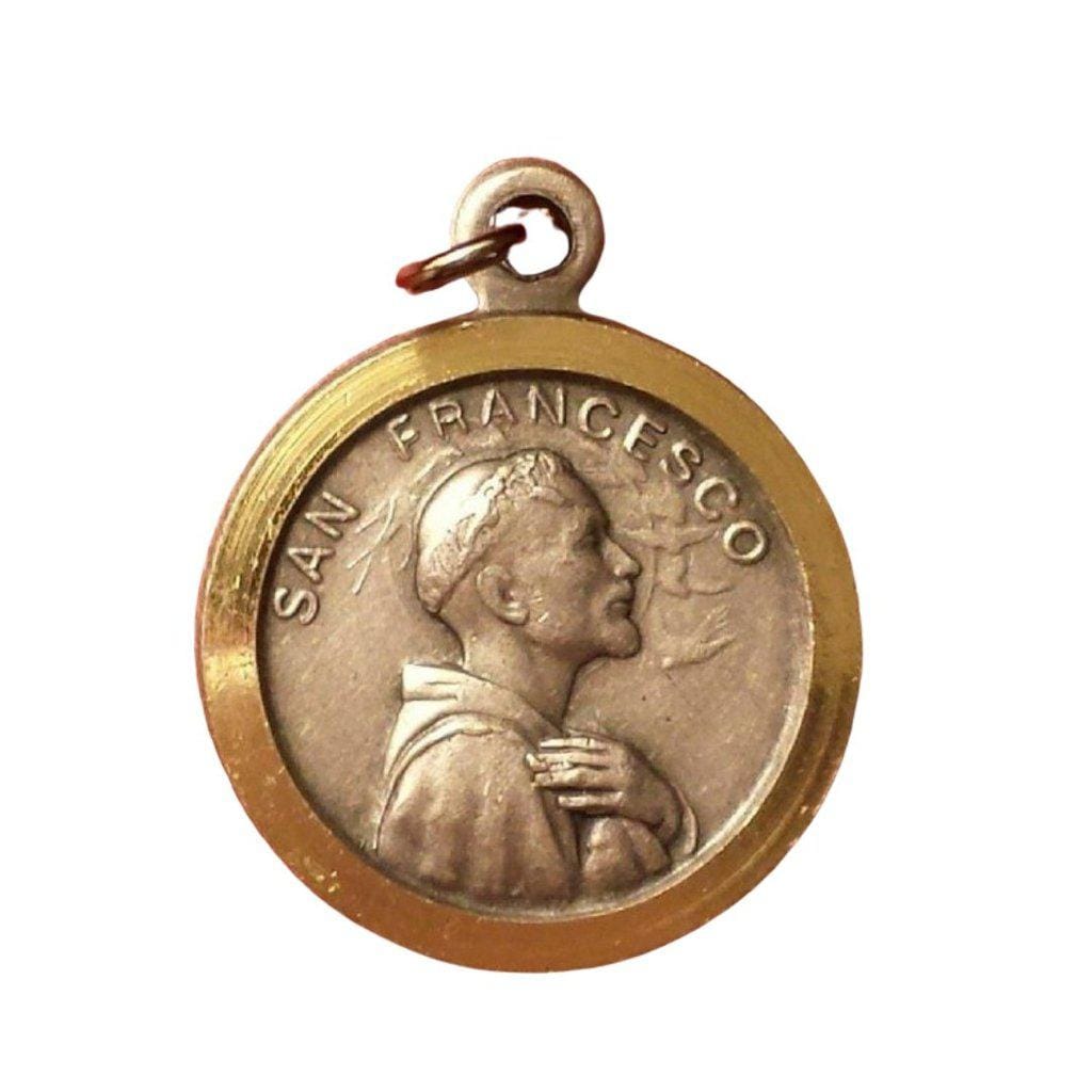 St. Saint Francis of Assisi Medal - Franciscan Pendant Blessed By Pope | Catholically