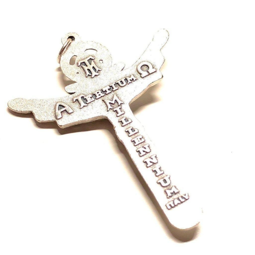 The Tertium Millennium Holy Trinity Cross Crucifix Blessed By Pope - Pendant | Catholically