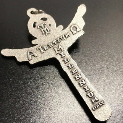 The Tertium Millennium Holy Trinity Cross Crucifix Blessed By Pope - Pendant | Catholically