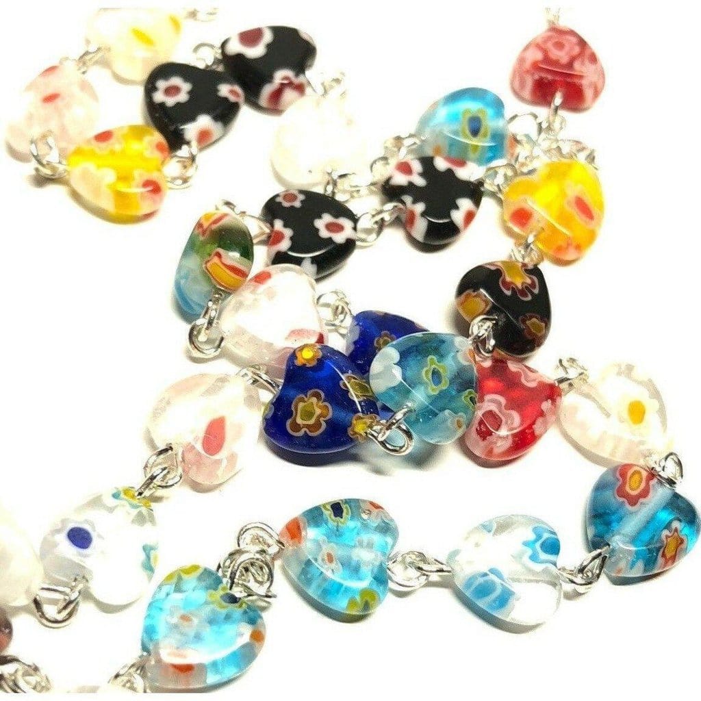 Pope Francis Venetian Murrina Rosary - Blessed By Pope | Catholically
