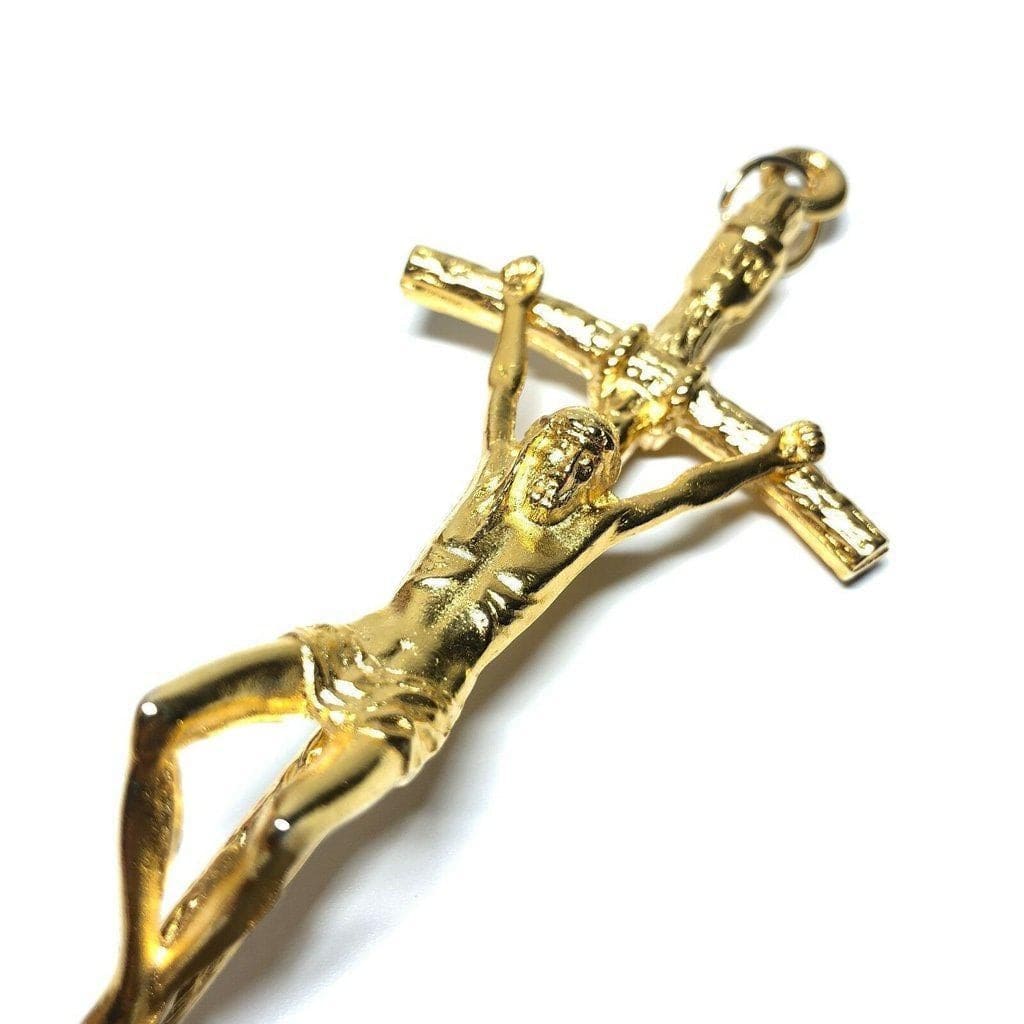 Wall Crucifix Cross - 5" 1/2 Scorzelli Cross - Blessed By Pope - St. JPII | Catholically