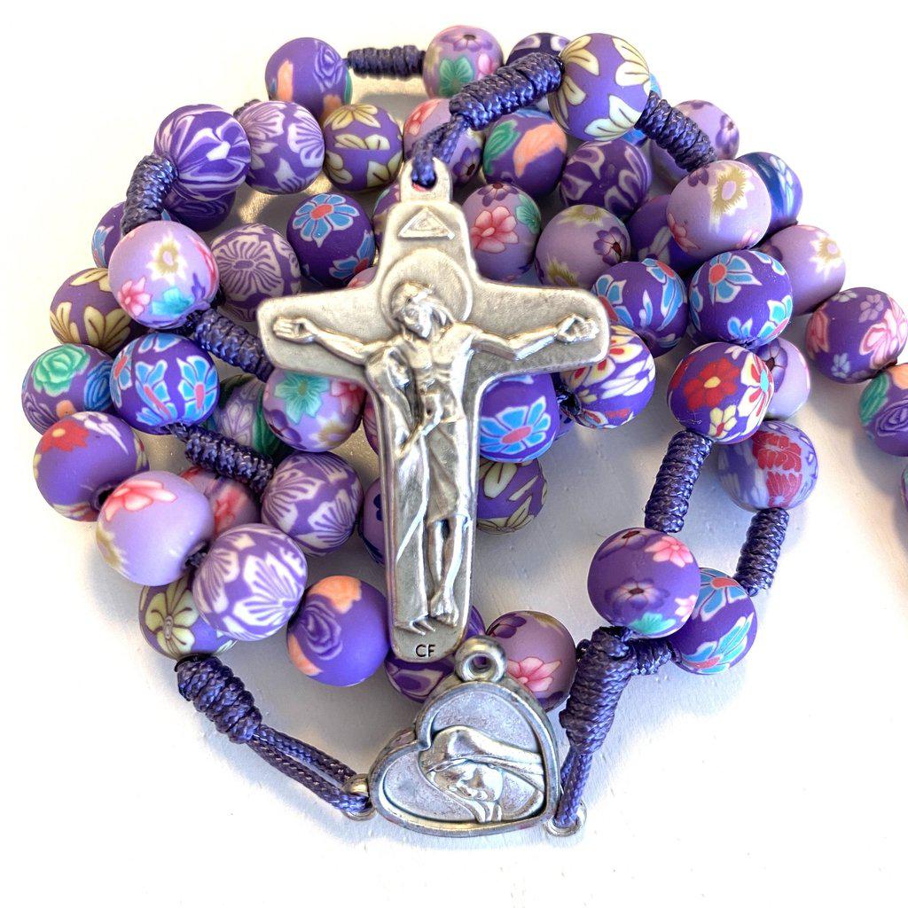 Wearable Rosary with Holy Ground of Medjugorje -Blessed By Pope | Catholically
