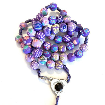 Wearable Rosary with Holy Ground of Medjugorje -Blessed By Pope | Catholically