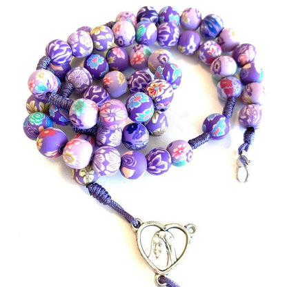 Wearable Rosary with Holy Ground of Medjugorje -Blessed By Pope | Catholically