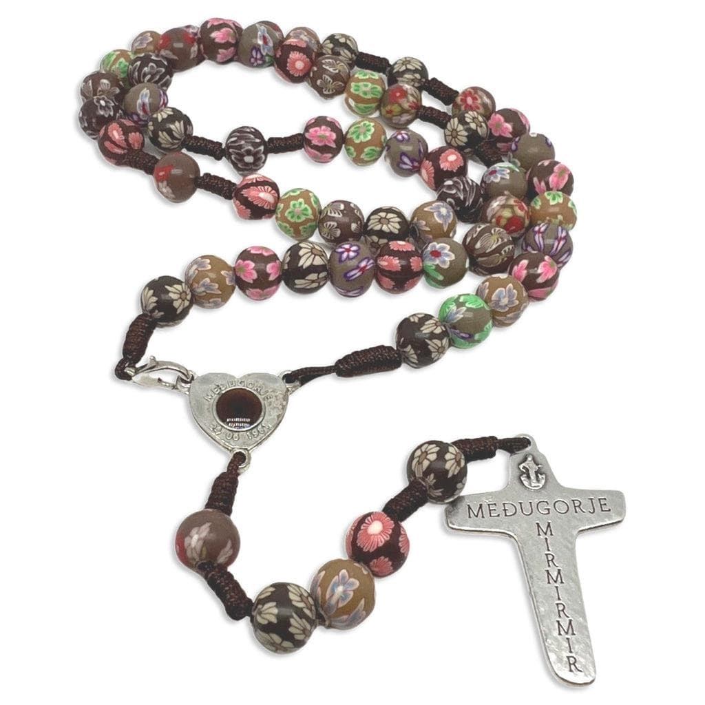 Wonderful Rosary Hand Made By the Nuns of Medjugorje - Blessed By Pope | Catholically