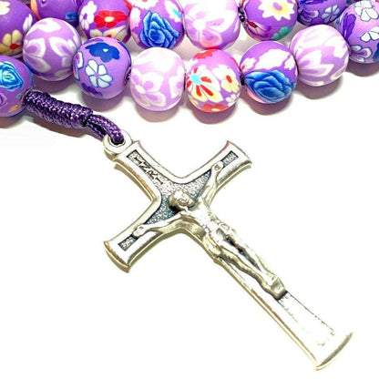 Wonderful Rosary With Relic Of The Holy Ground Of Medjugorje -Blessed By Pope | Catholically